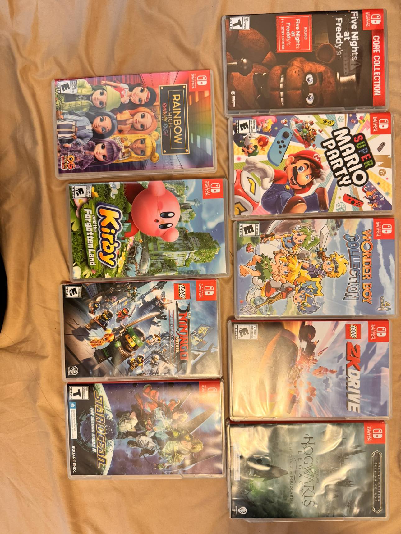 Nintendo switch card take all