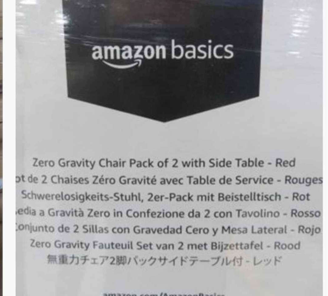2 Zero Gravity Chairs And side table - photo 3