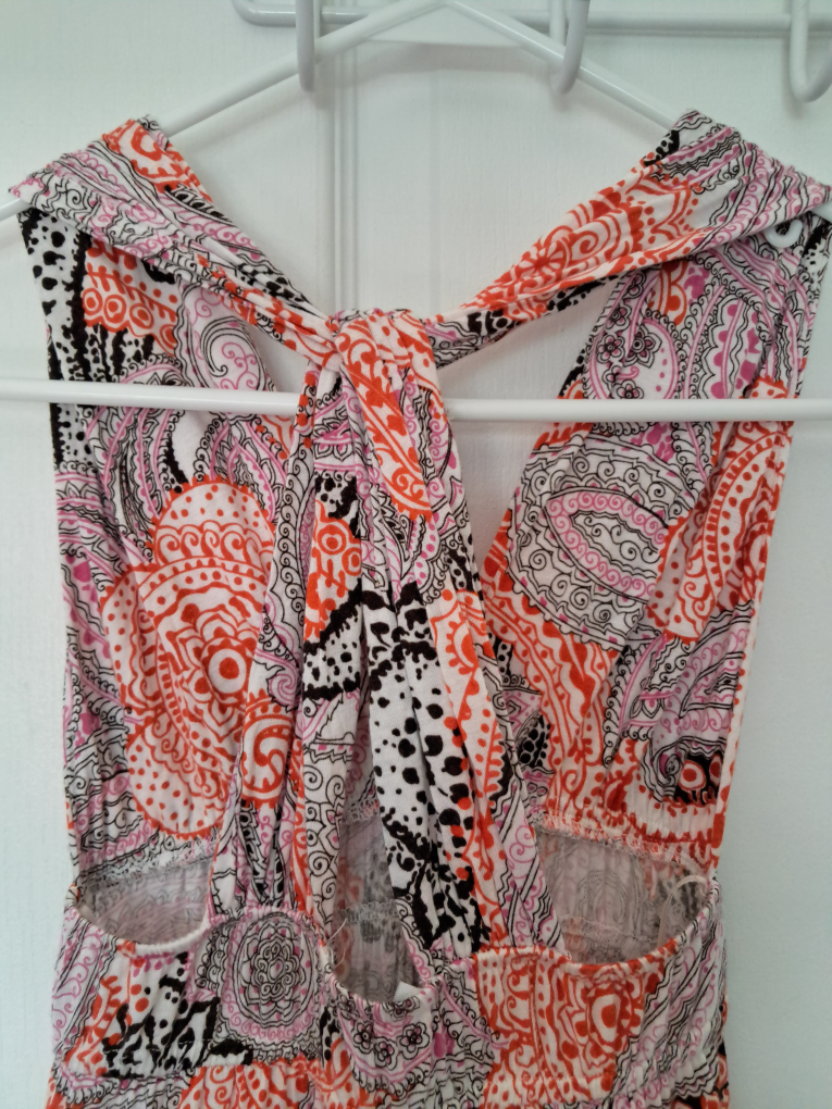 Sexy back long summer dress image indicator(3)