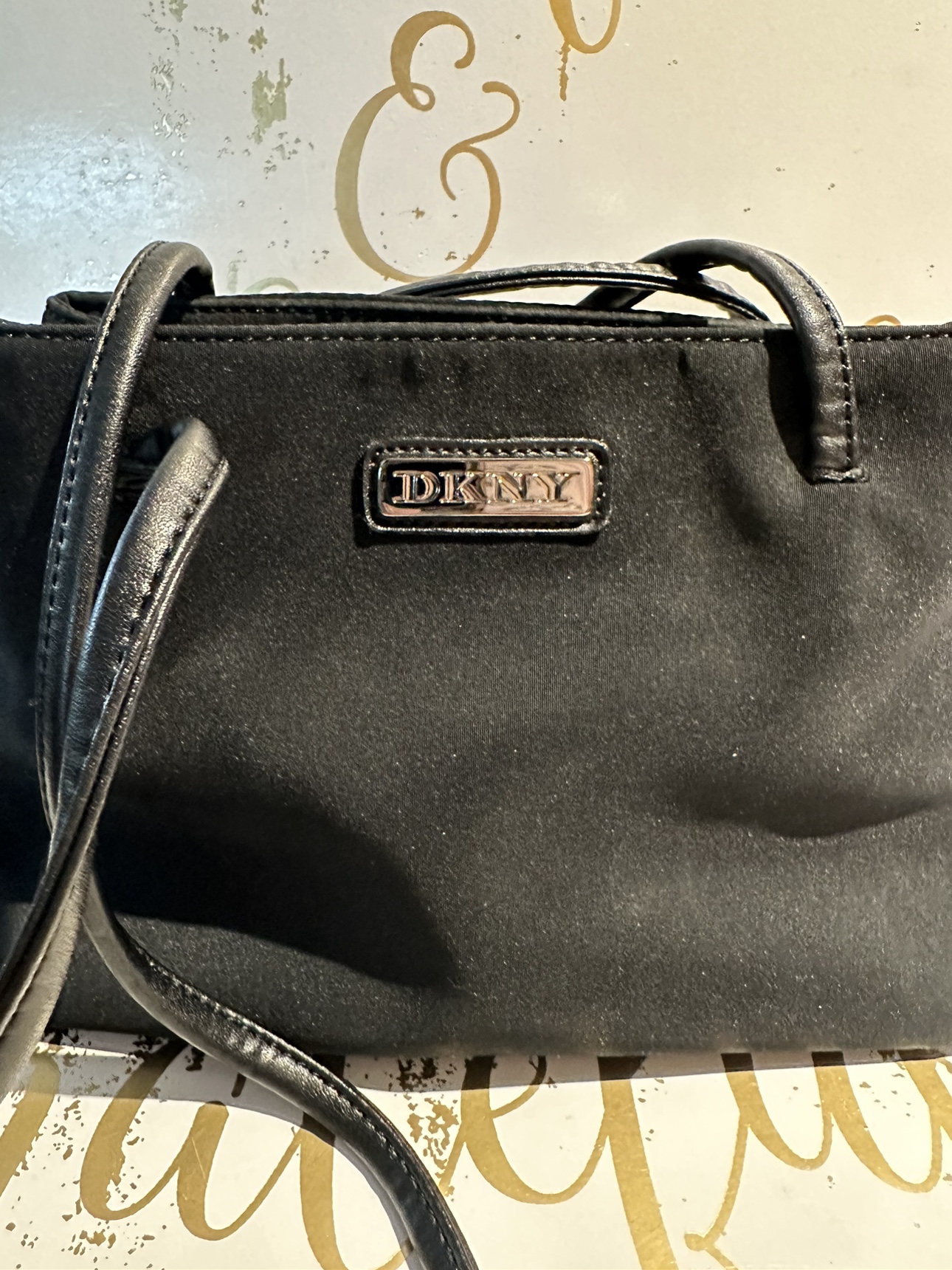 DKNY double strap bag