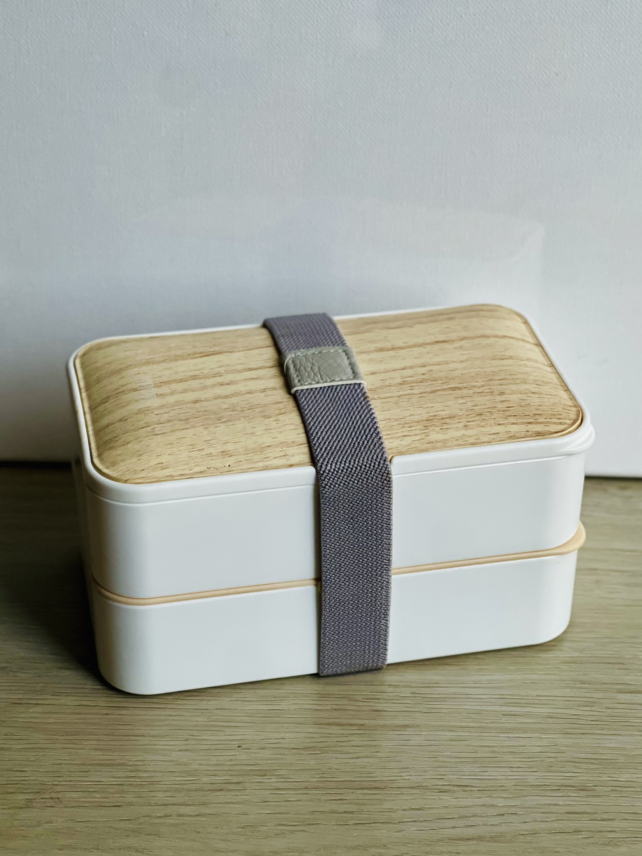 Bento Box, Japanese Lunch Box, 2 Stackable Food Containers - photo 2
