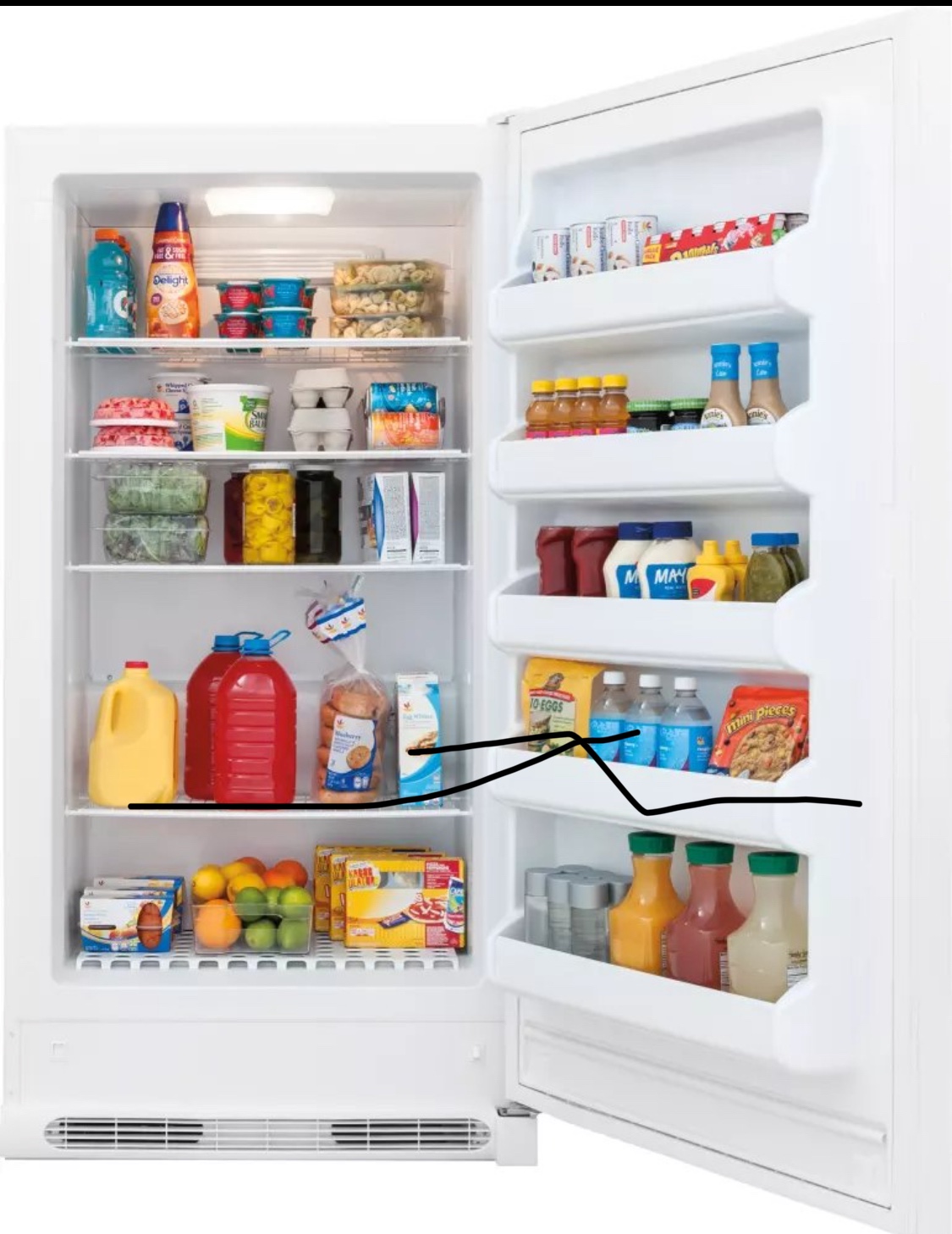 [Garage Sale] Frigidaire 34 in. White ALL Refrigerator thumbnail