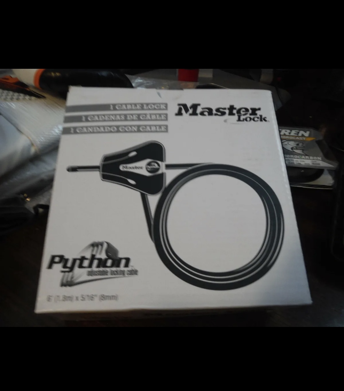 New Master Lock Python Adjustable Locking cable