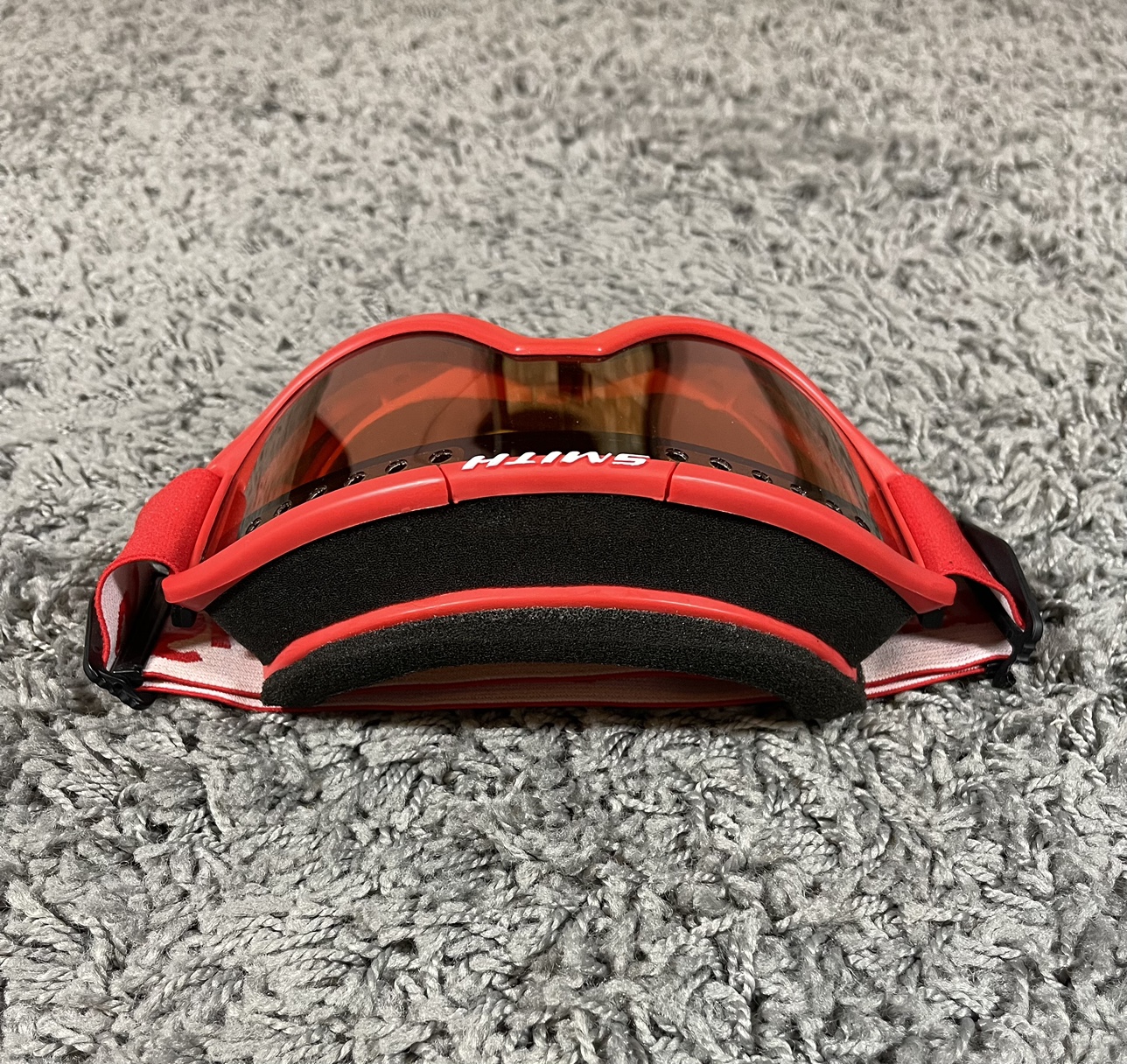 2015FW Supreme x Smith Cariboo OTG Ski Goggle Red image indicator(6)