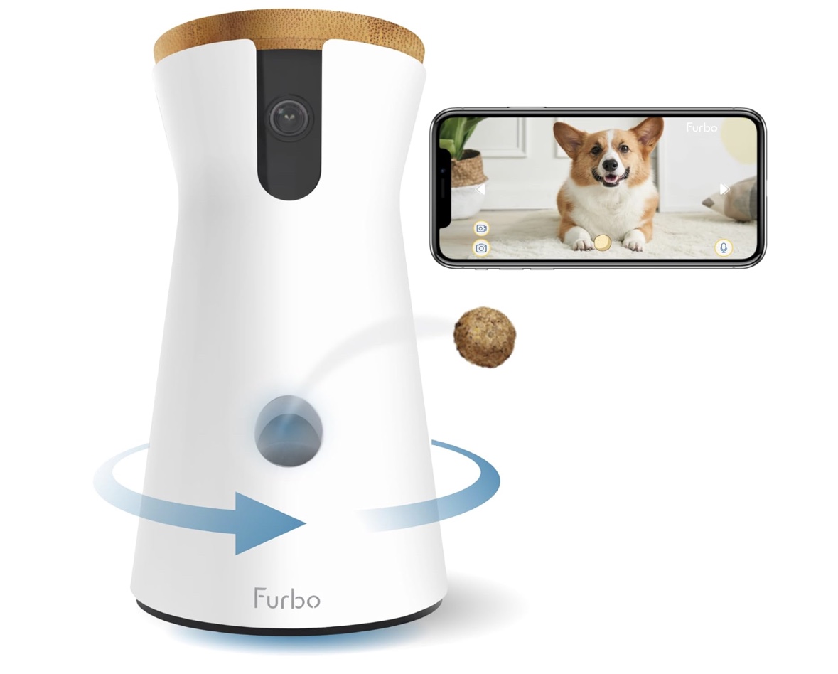 Furbo 360 dog cam and treat dispenser, like new - photo 2