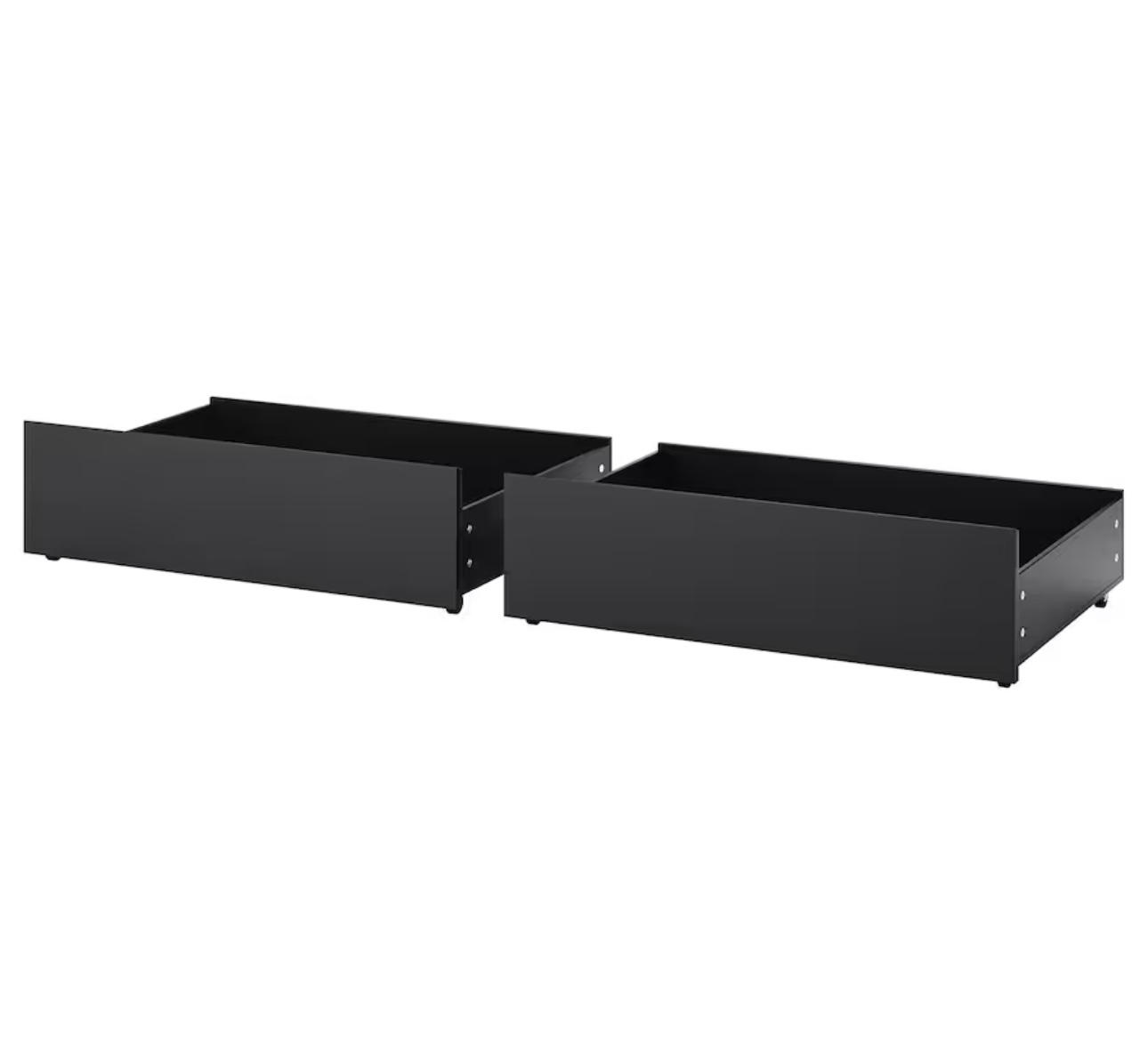 Full size bed with drawers