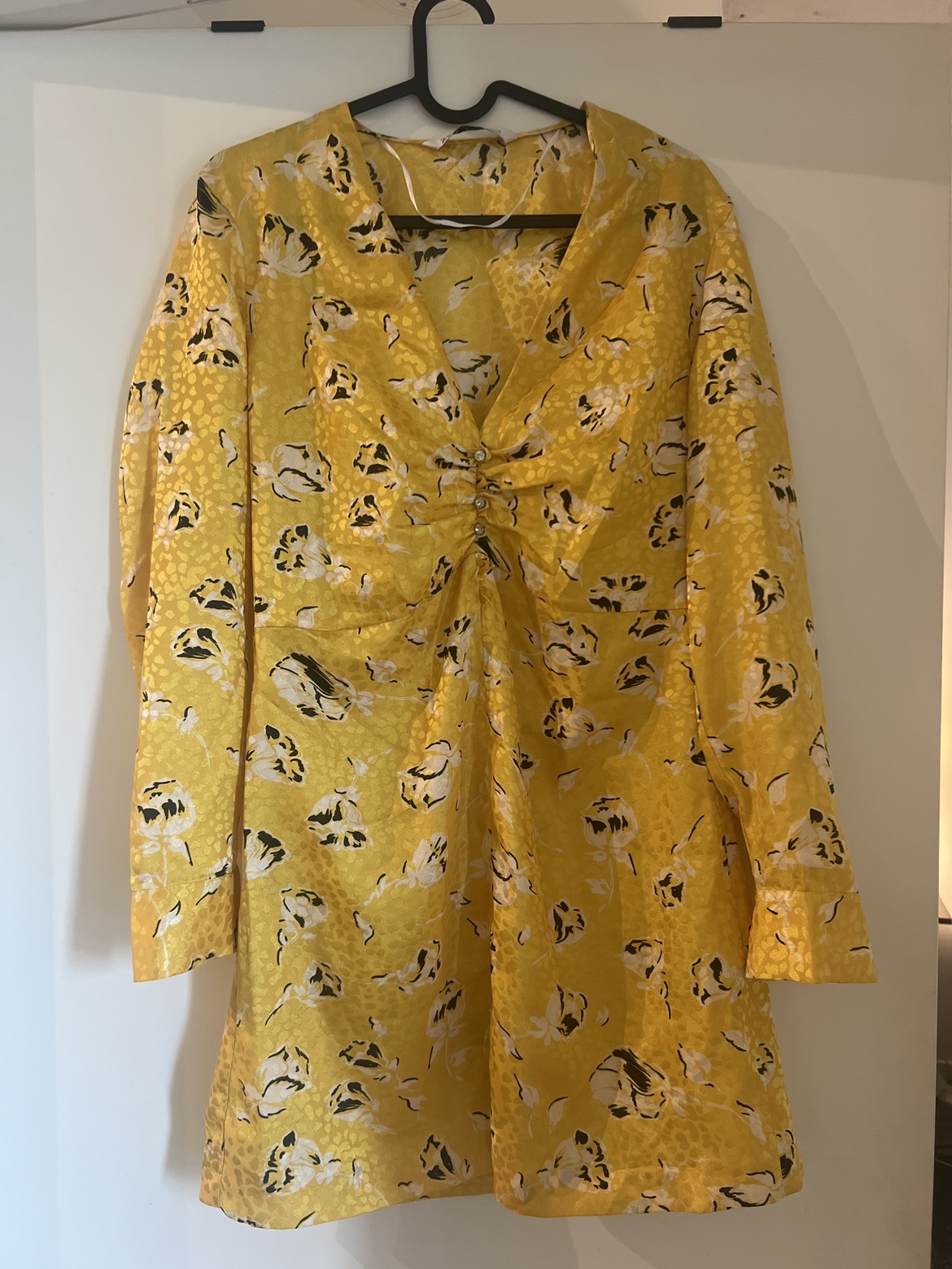 Yellow Floral Dress