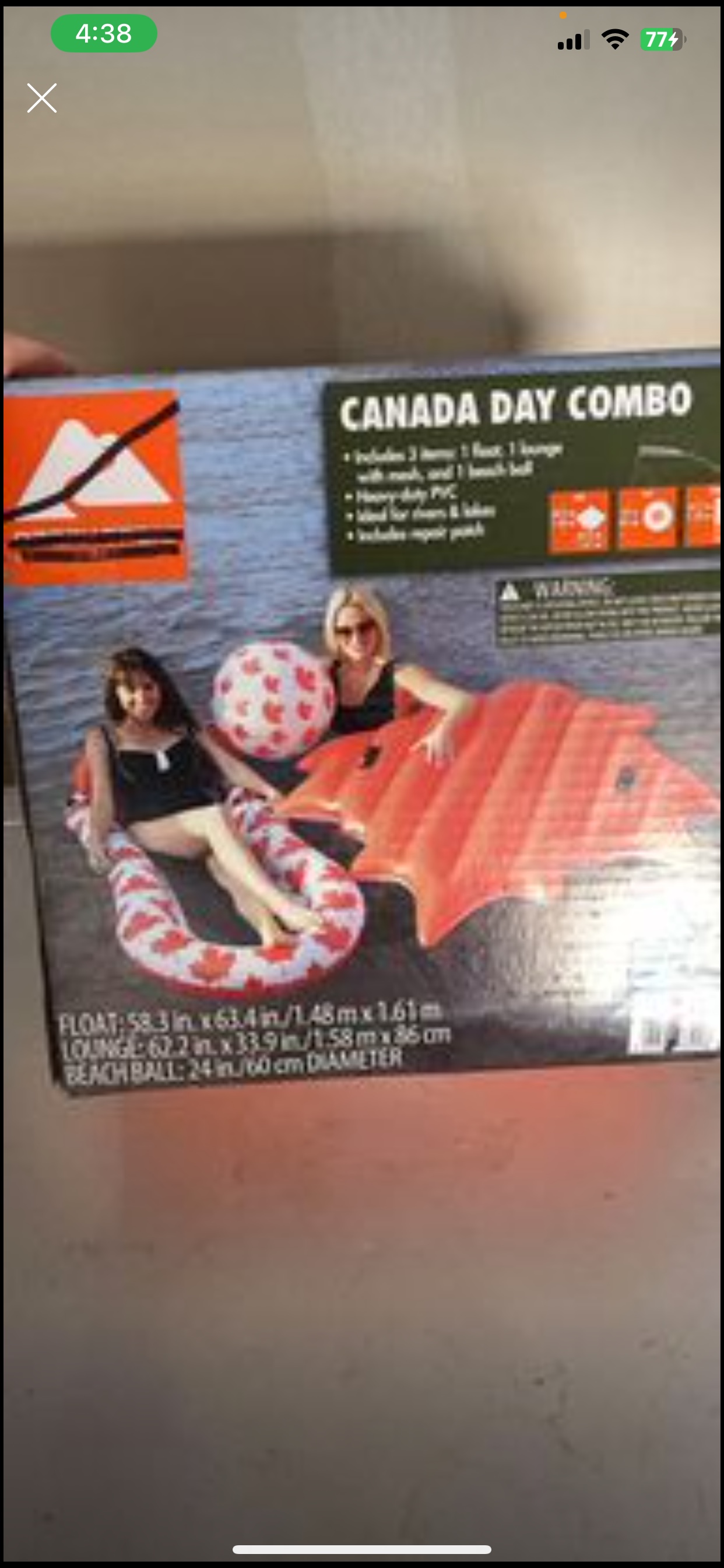 Canada day float  set - photo 2