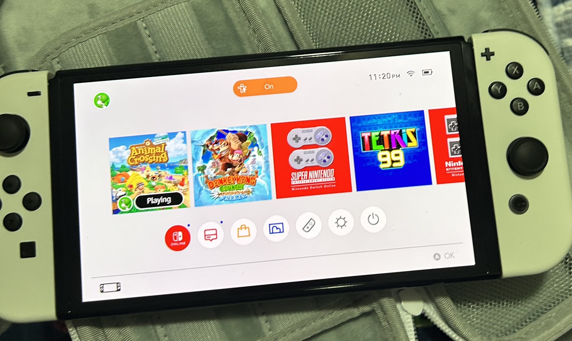 Nintendo Switch OLED image indicator(2)