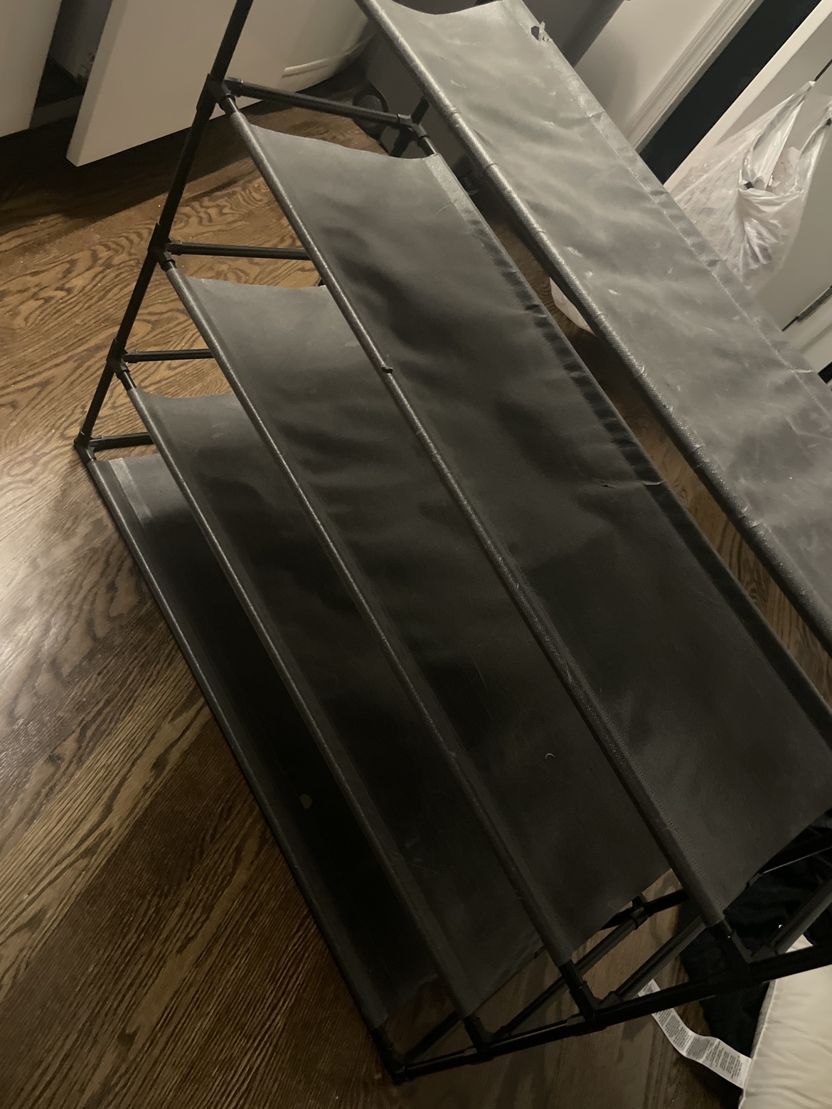Plastic shelf rack #freecycle - photo 3