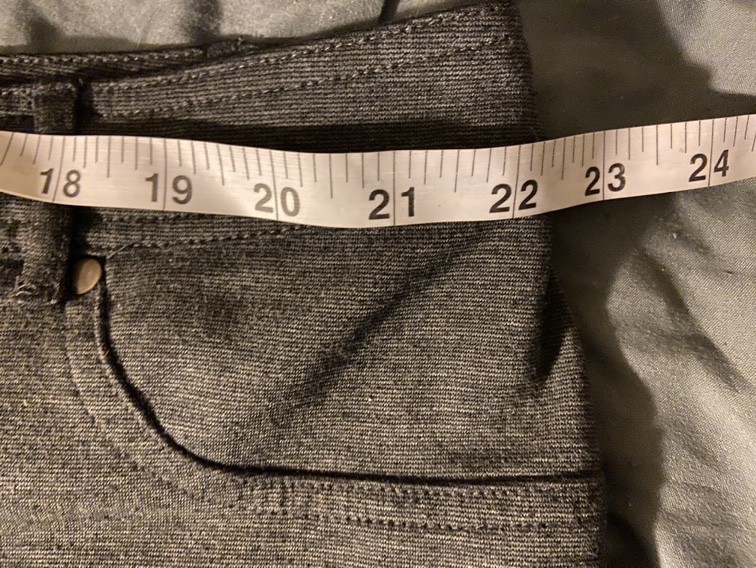 Plus size grey dress/casual pant image indicator(9)