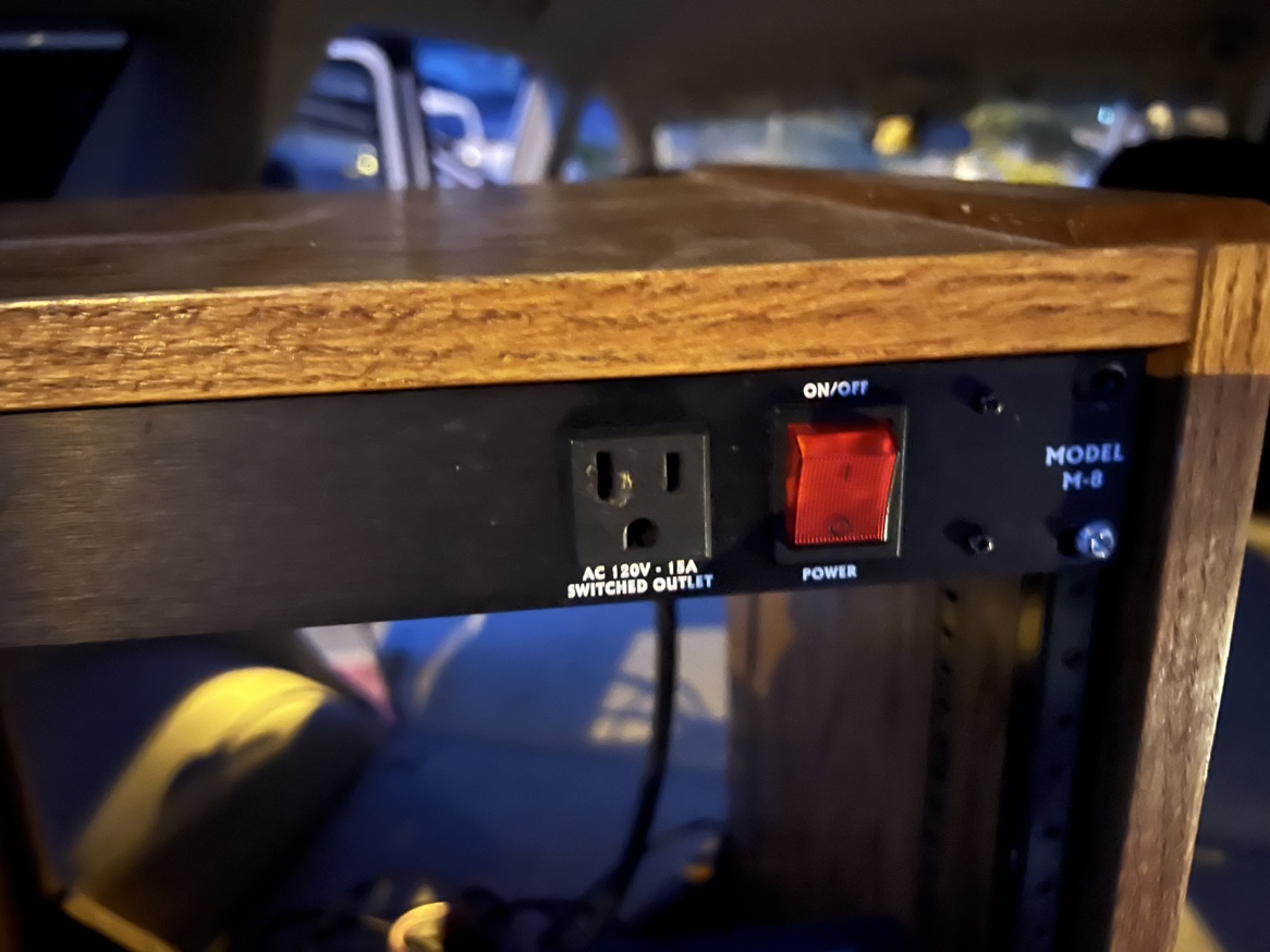 Rolling rack for under table studio gear - photo 3