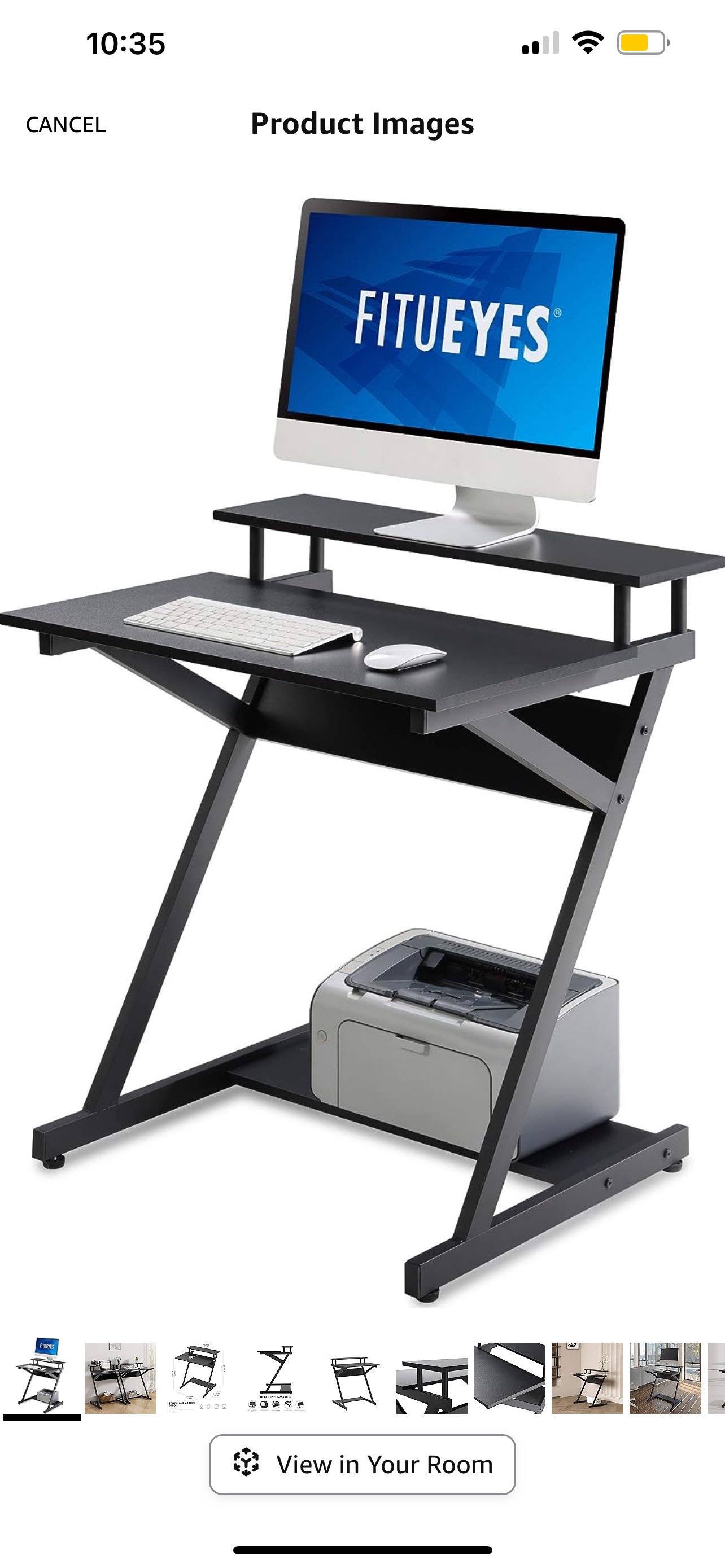 Barely used computer desk