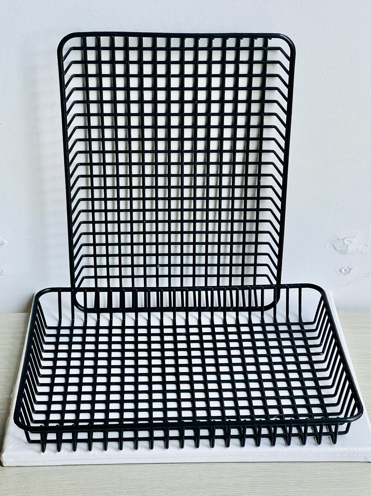 2 Pieces BlackOrganizers Fits Paper Size Inside 8”x12”
