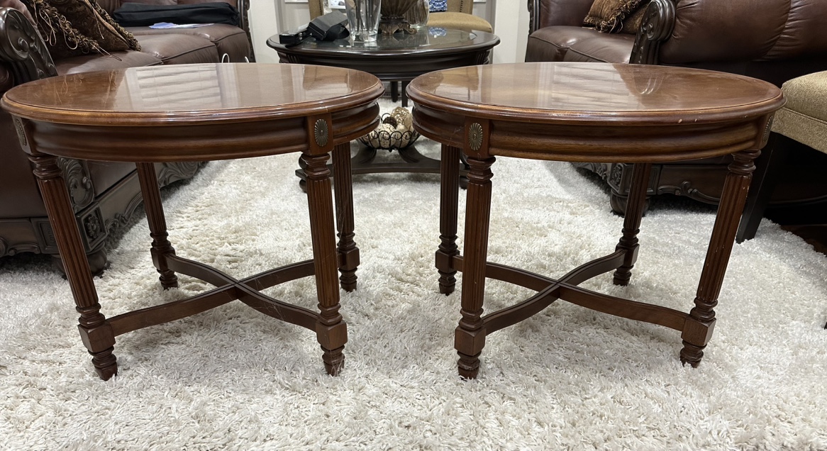 Bombay two side tables and one coffee table - photo 5