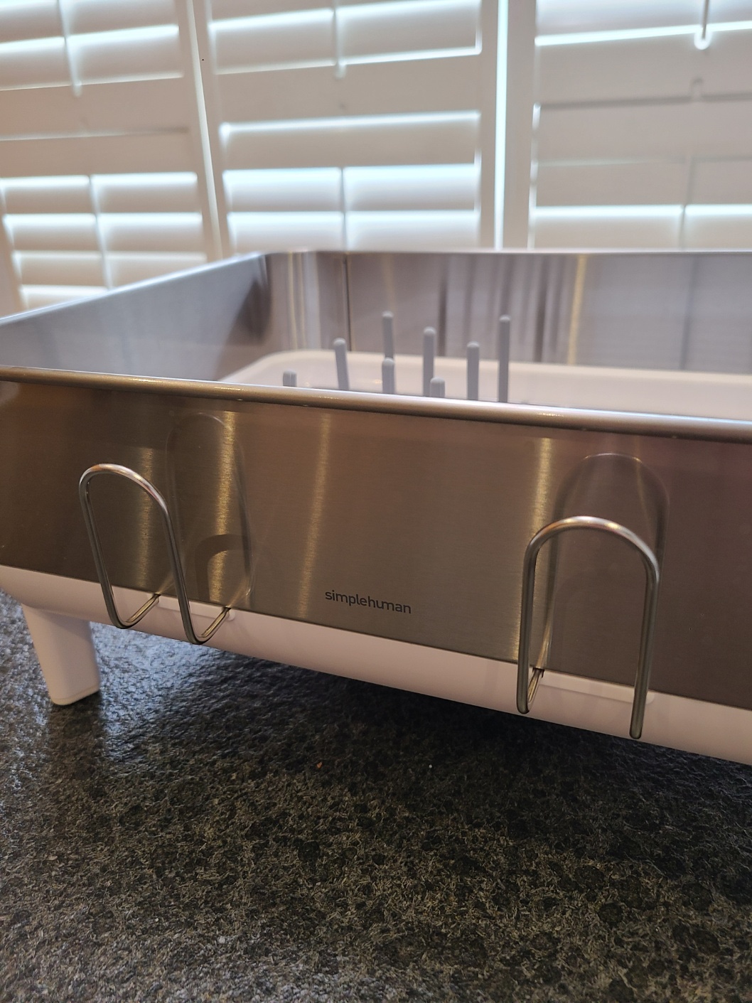 Simplehuman compact kitchen dish drying rack - photo 2