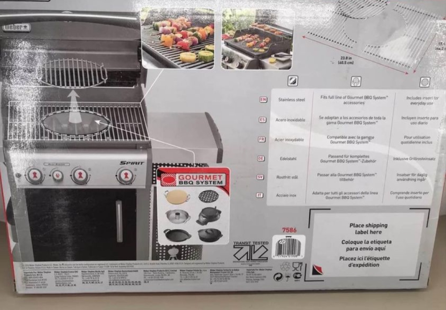 Brand New Weber Stainless Steel Cooking Grates *GRATES Only* - photo 2