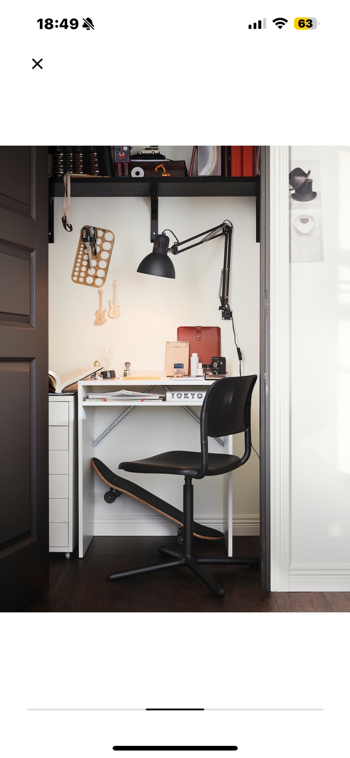 Moving sale: White desk - photo 3