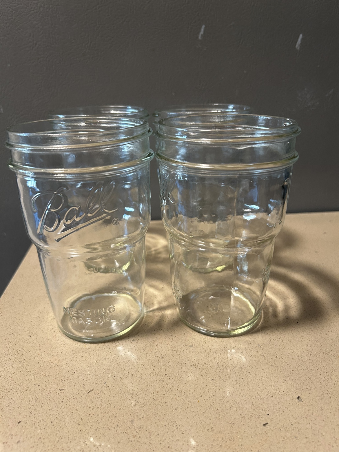 Ball Mason Glasses (w/o lid) pack of 4 thumbnail