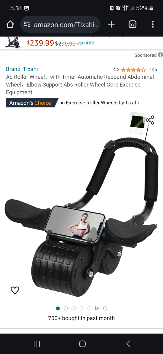 Ab Roller Wheel,Rebound Abdominal Wheel