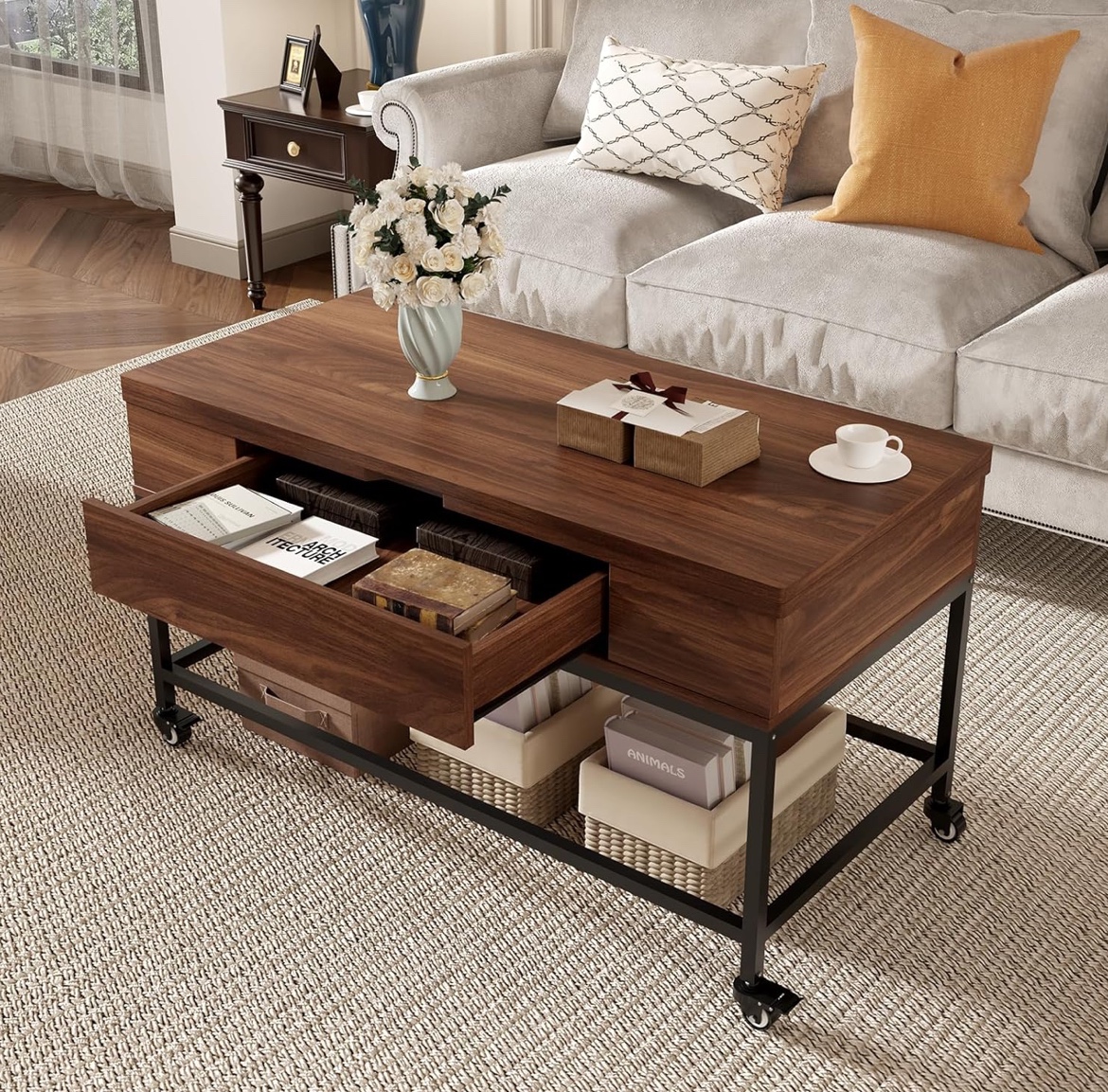 Lift Top Coffee Table - Dining Table - photo 3