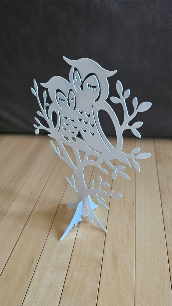 Metal Owl Jewelry Holder - photo 2