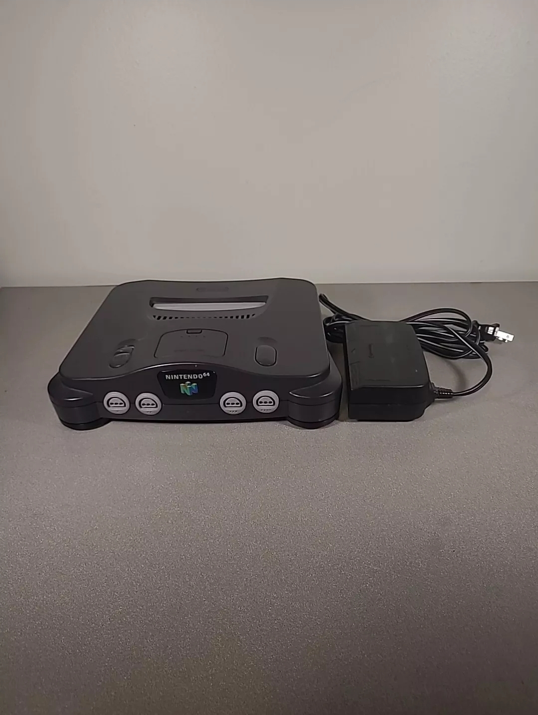 Nintendo 64 N64 Console and Power Cable thumbnail