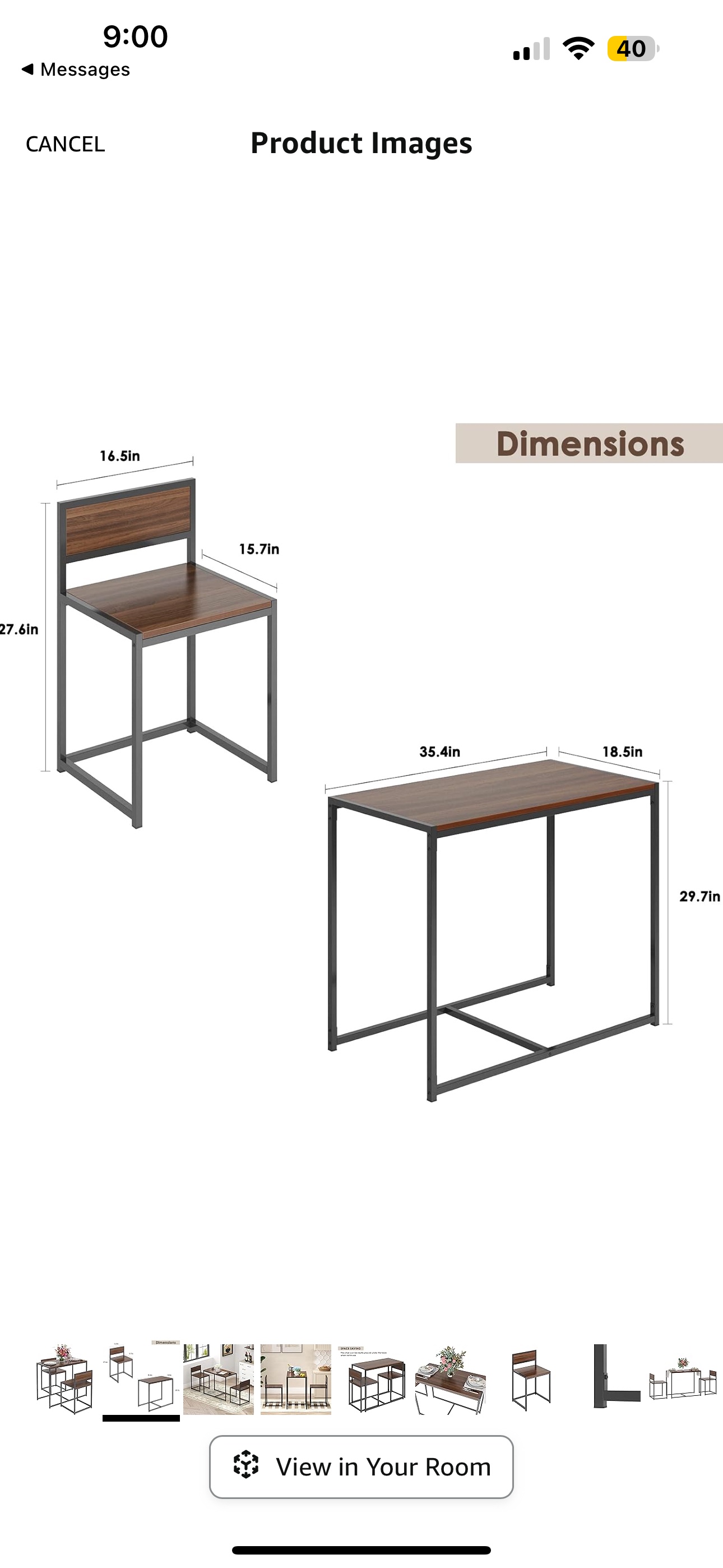 Dinning set for two - photo 2