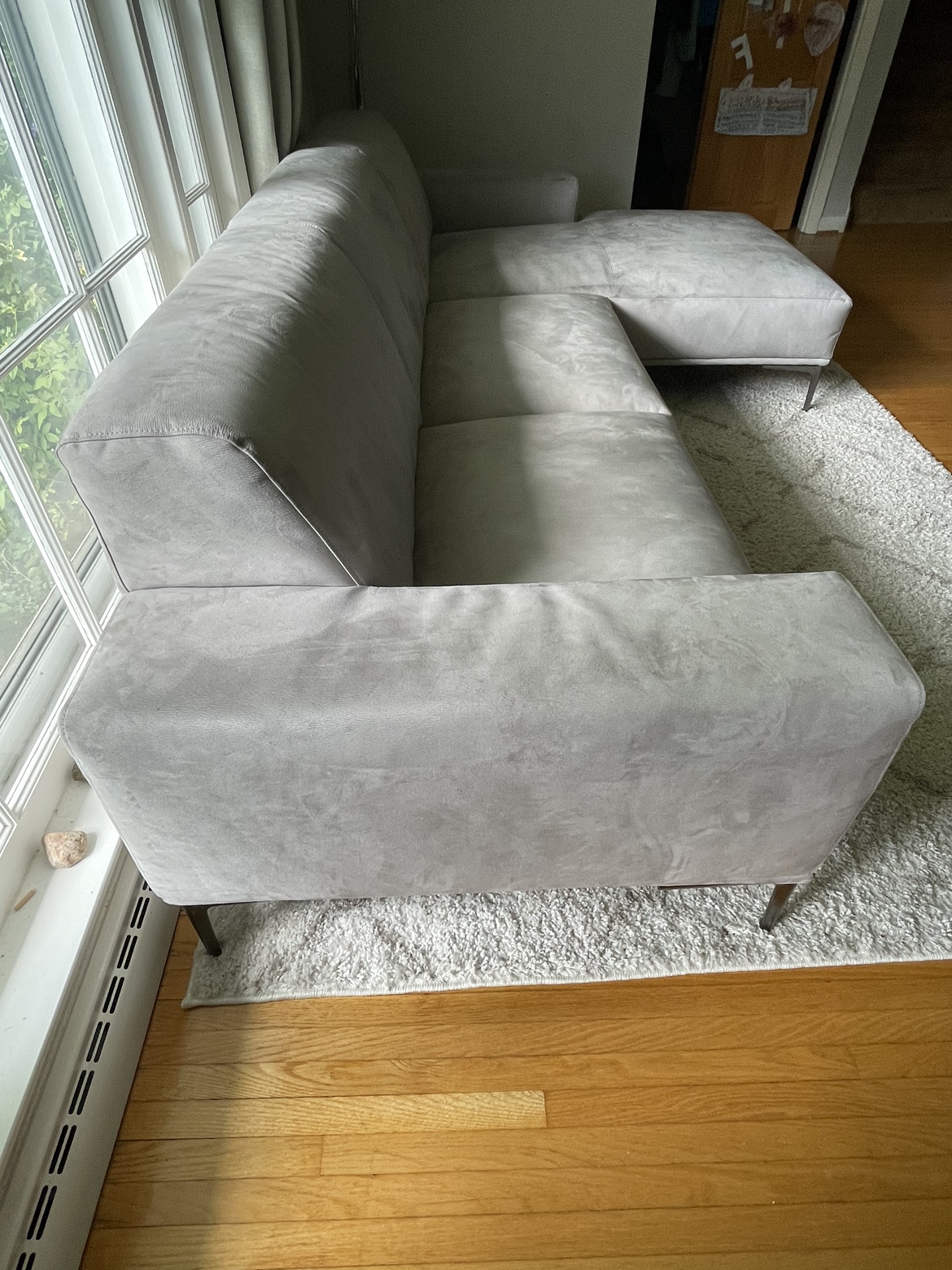Moving Sale/ Brent Sectional with Wide Track Arms (sofa / couch) image indicator(7)
