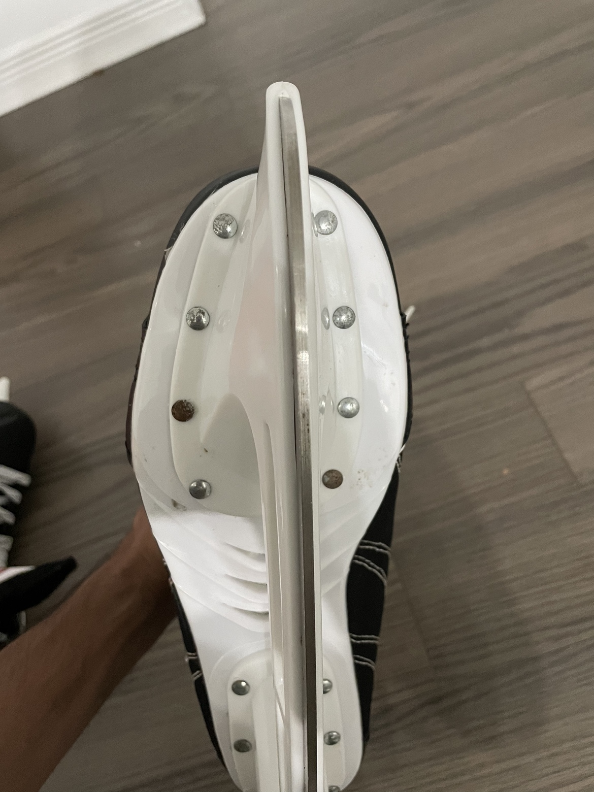 Men’s Ice skates size 12 US #freecycle - photo 3