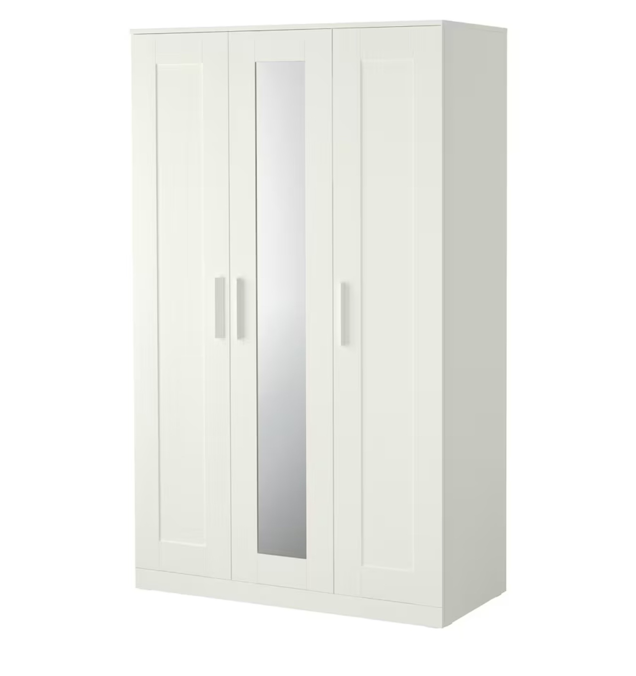 White Storage Cabinet - Wardrobe Closet