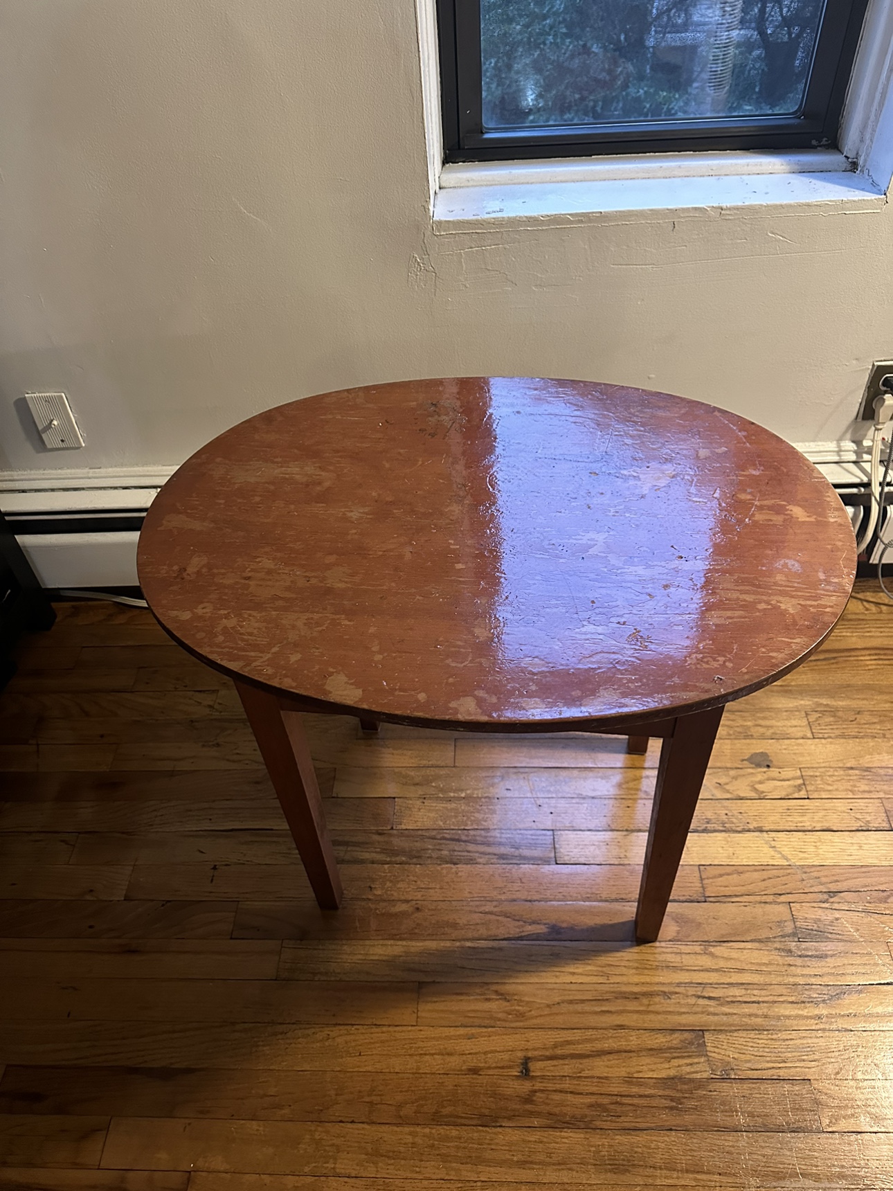 Brown Wood Table - photo 2