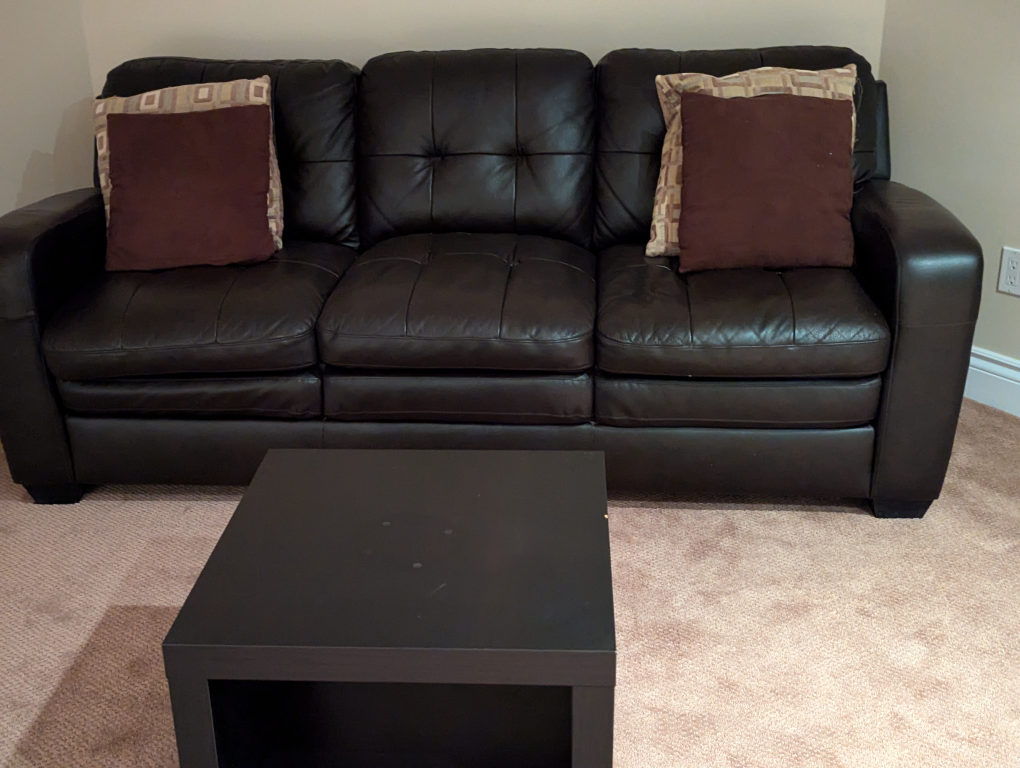 Leather Sofa set Love Seat + Chair (3+2+1) - photo 2