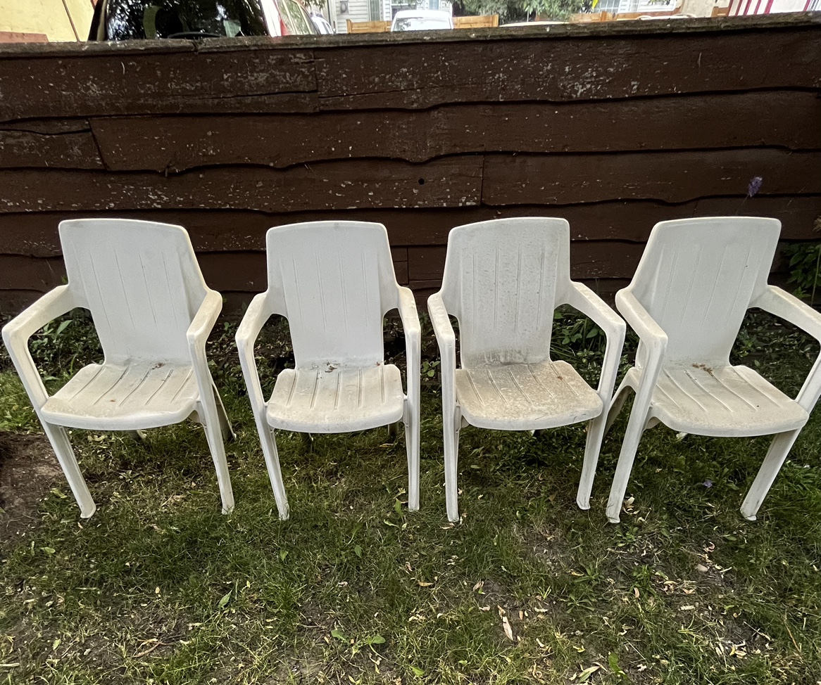 White Patio / Outdoor Chairs