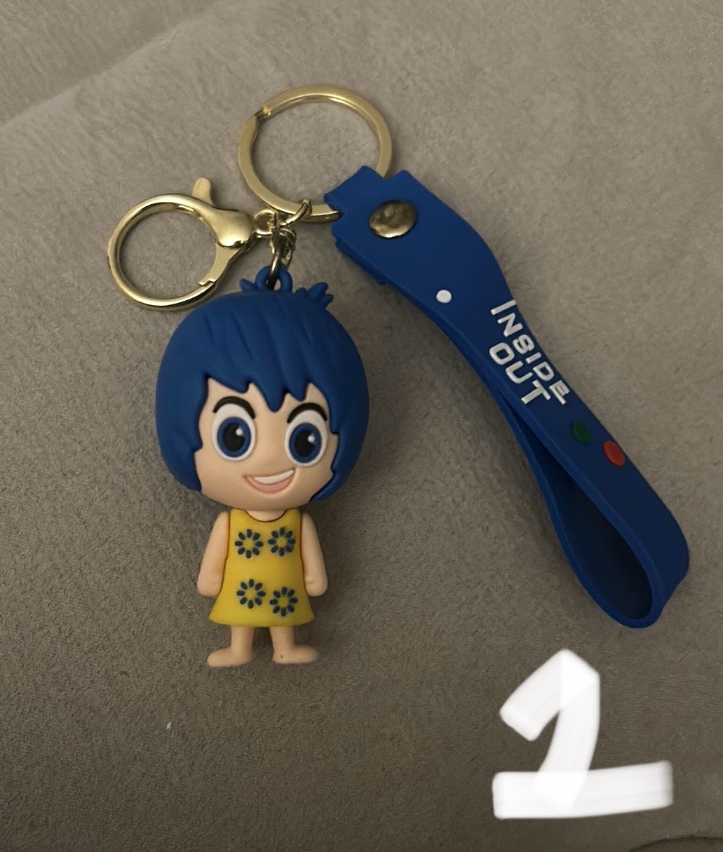 Inside Out 2 Silicone Keychains/Bag Clips image indicator(2)