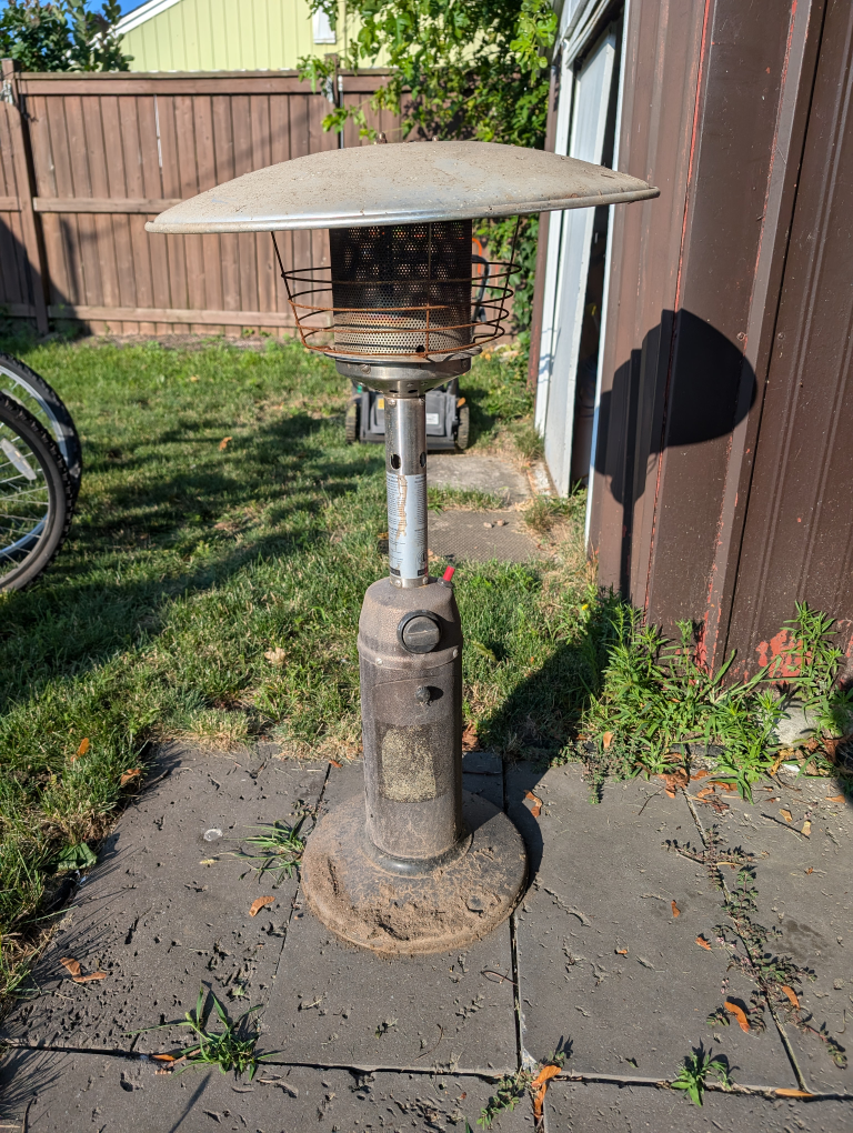 outdoor heater - photo 2
