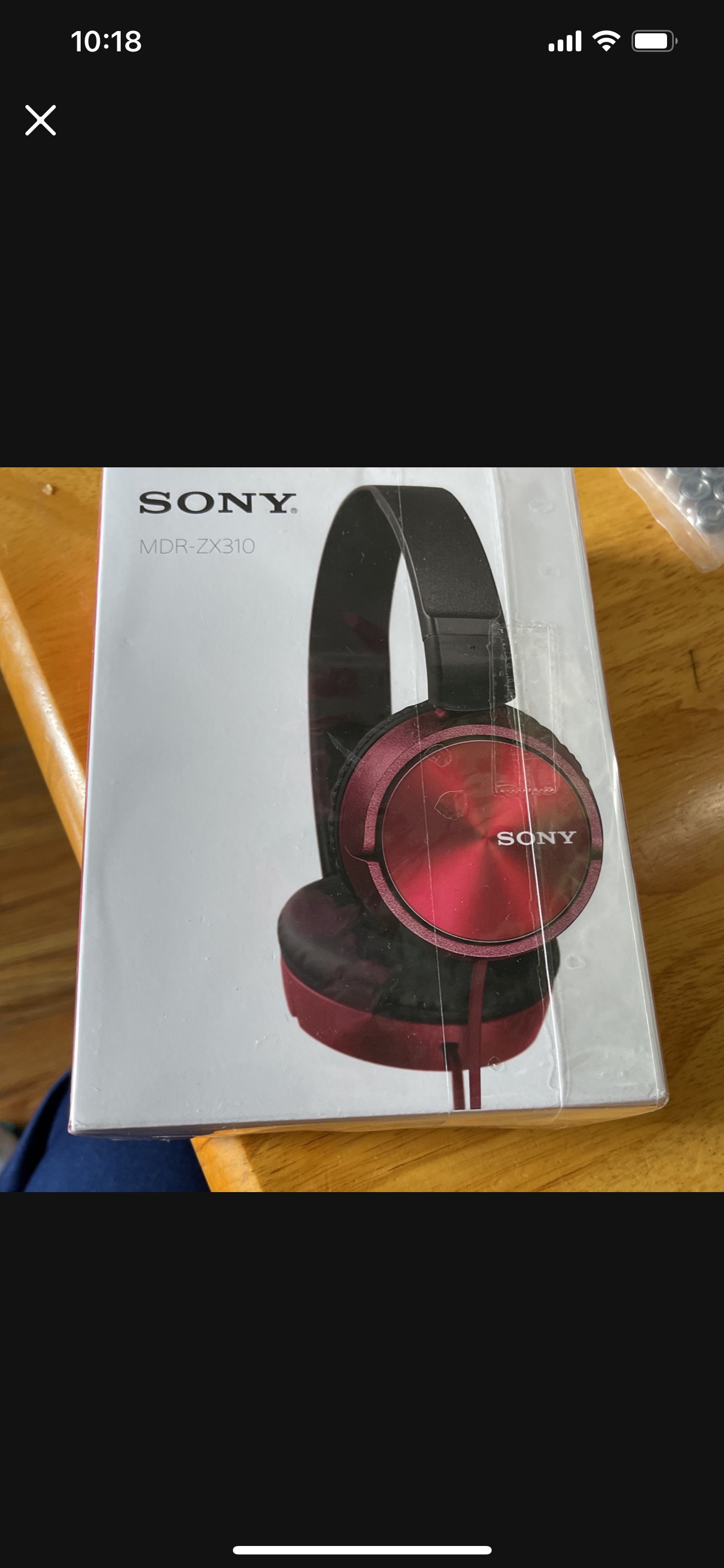 Sony headphones thumbnail