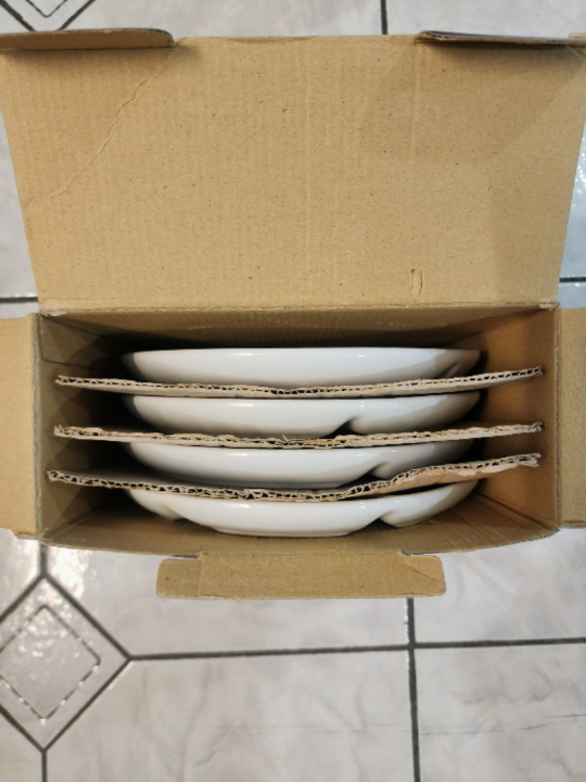 Trudeau Home Presence Fondue Plates - BNIB 4 Pieces image indicator(3)