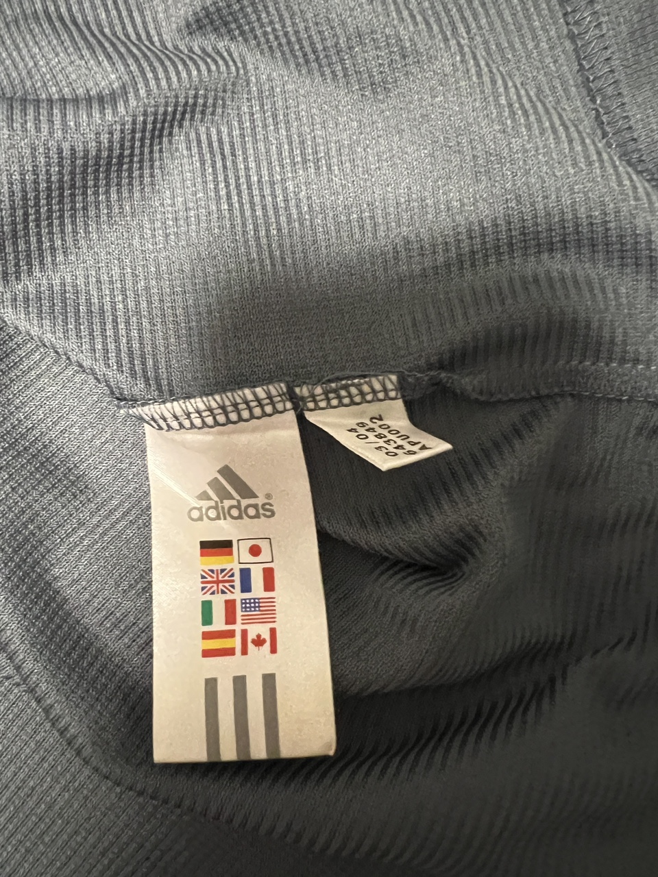 Germany Grey Training Soccer Jersey Shortsleeve (2004-2005) image indicator(8)