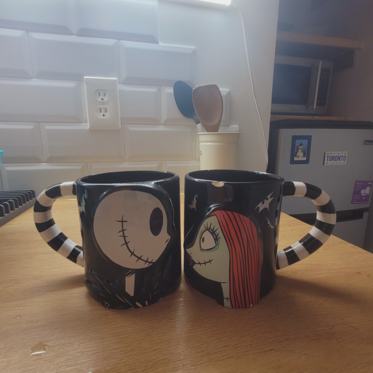 Nightmare before christmas mugs(MOVING OUT sale)