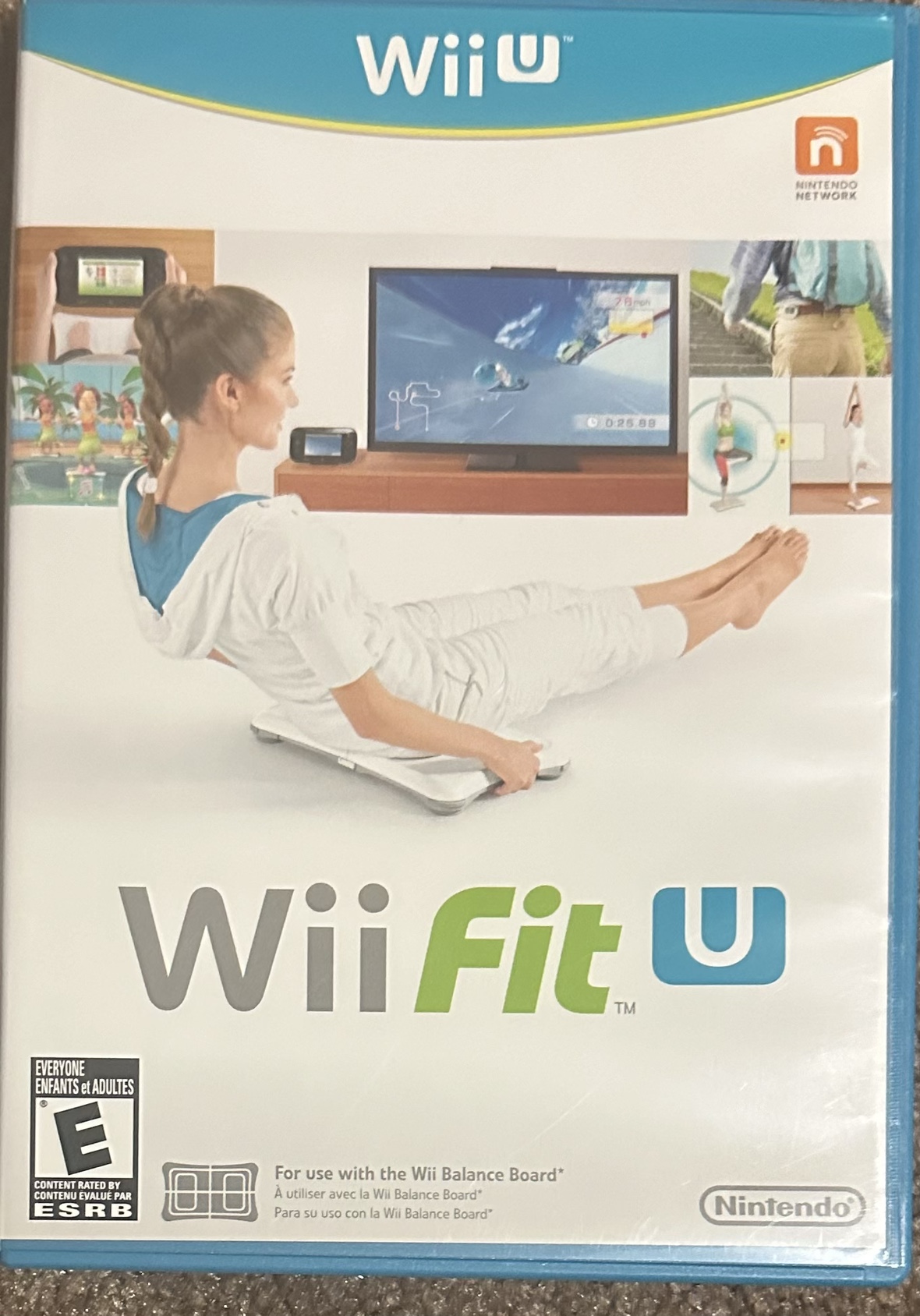 Wii Fit U Game + Wii Fit Balance Board