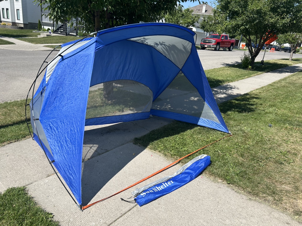 Collapsible sunshade thumbnail