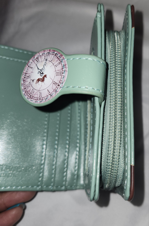 Brand New Teal Womens wallet image indicator(4)