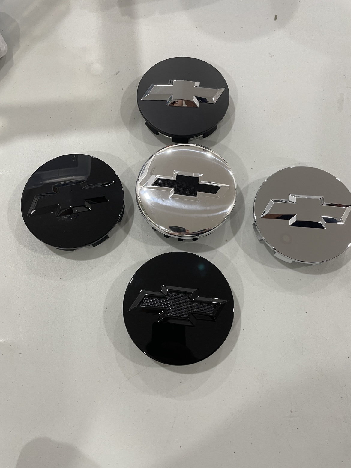 Chevrolet Wheel Center Caps Set of 4