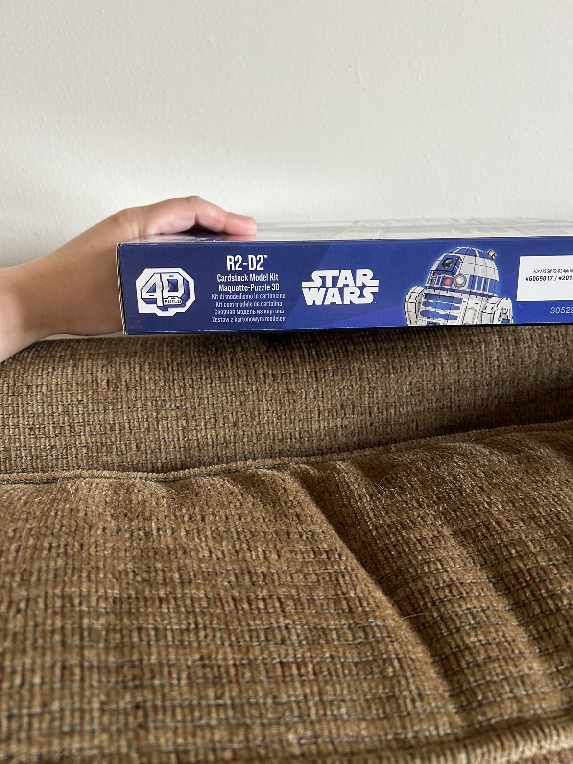 R2D2 Star Wars Puzzle Build - photo 3