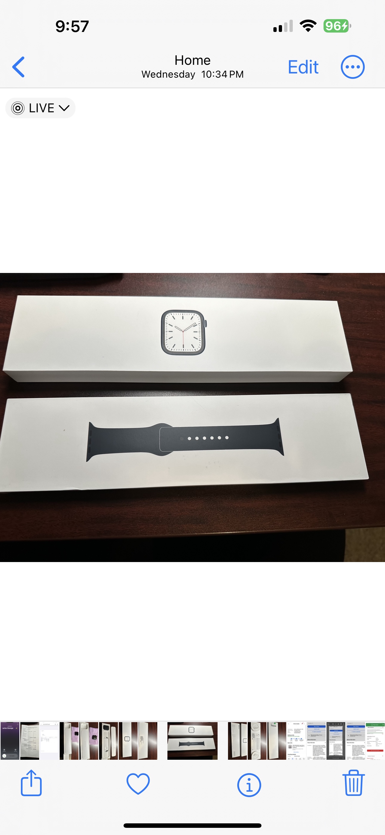 New Open Box Apple Watch Series 7 gps cellular - photo 4