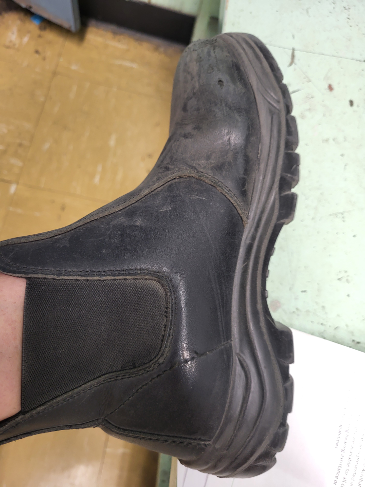 #freecycle steel toe boots size 8 thumbnail
