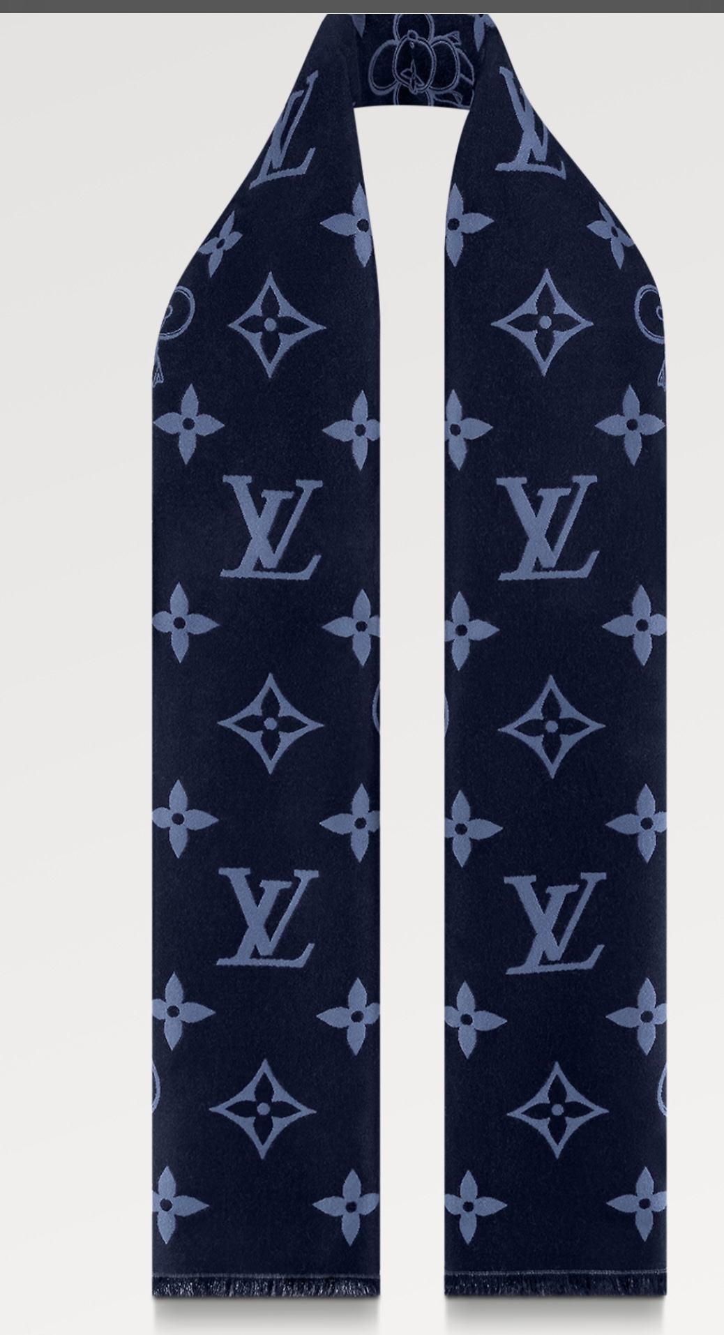 Louis Vuitton men’s cashmere scarf image indicator(4)