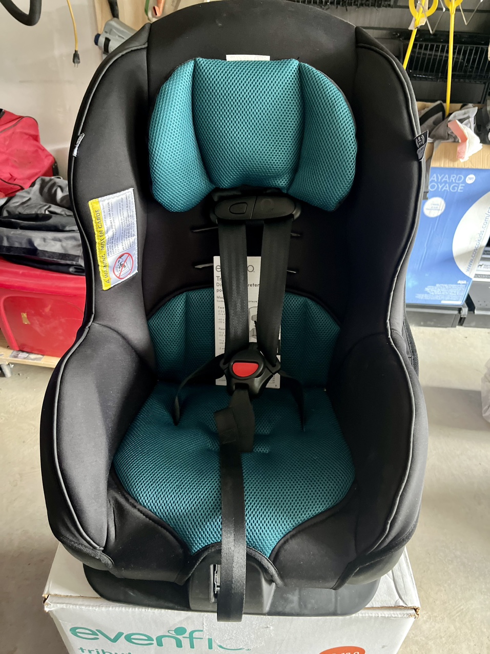 Evenflo Tribute convertible car seat ⚽️ thumbnail