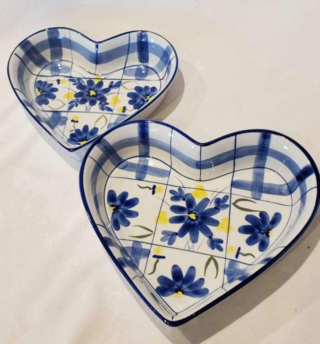 Heart Shaped Dishe, Set of 2  ''BONN-KOMERC Skopje - photo 2